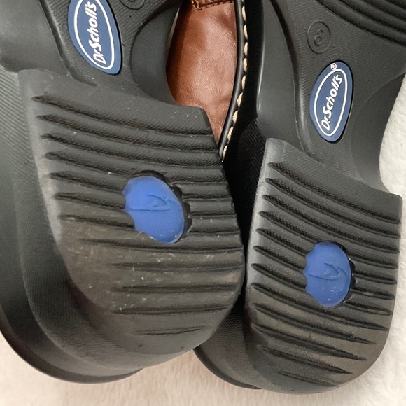 Dr Scholl's Megan Double Air Pillow Slip On Comfort Mule  Clog Leather Size 8 - Picture 15 of 15